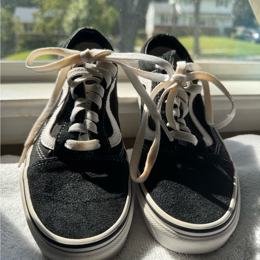 Vans Black and White Women's Sneakers